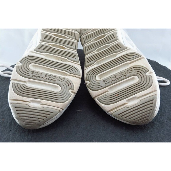Skechers Fitness Walker Women Size 8.5‎ M White Walking Mesh 57050 - Picture 9 of 9